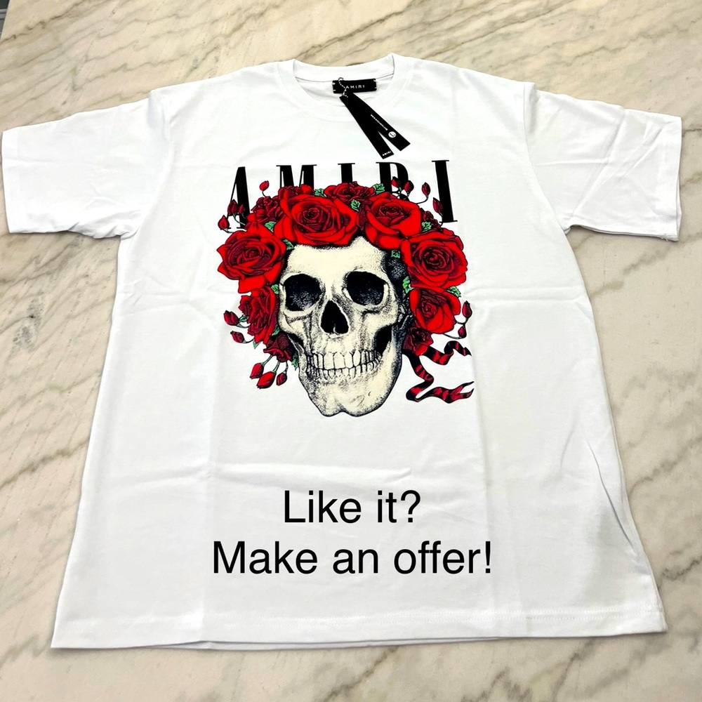 🔥🔥HUGE SALE!! Grateful Dead Flower Skull T shirt - Picture 8 of 8